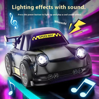 HKM-705299 Smart Drift Race Car with Obstacle Avoidance, Multi-Function Remote Control, Music & Lights - 12cm x 8cm x 5.2cm