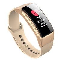 HKM-705555 Smart Fitness Tracker with Heart Rate and Blood Pressure Monitoring, Sleep Tracking, Pedometer, and Call Notifications