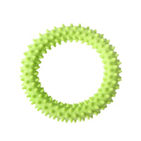 HKM-705683 Rubber Bite-Resistant Floating Donut Toy for Dogs, 10cm TPR Plastic Design