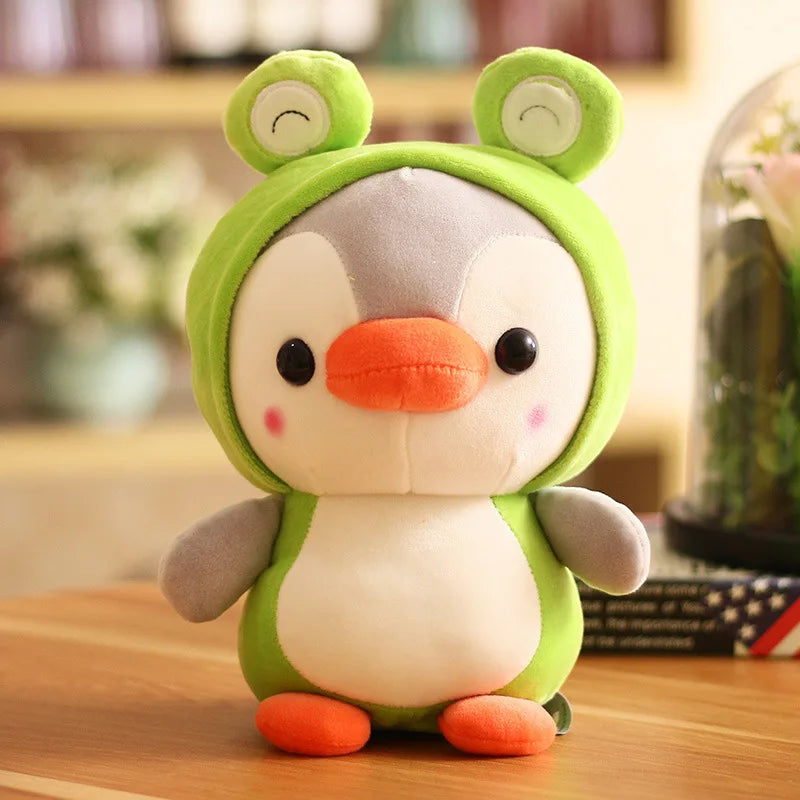 KTX-705875 Adorable Penguin Plush Toy - Customizable Kids Gift, Soft PP Cotton, 25cm Height