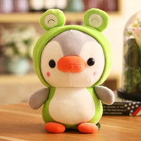 HKM-705875 Adorable Penguin Plush Toy - Customizable Kids Gift, Soft PP Cotton, 25cm Height