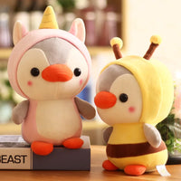 HKM-705875 Adorable Penguin Plush Toy - Customizable Kids Gift, Soft PP Cotton, 25cm Height
