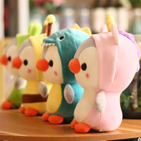 HKM-705875 Adorable Penguin Plush Toy - Customizable Kids Gift, Soft PP Cotton, 25cm Height