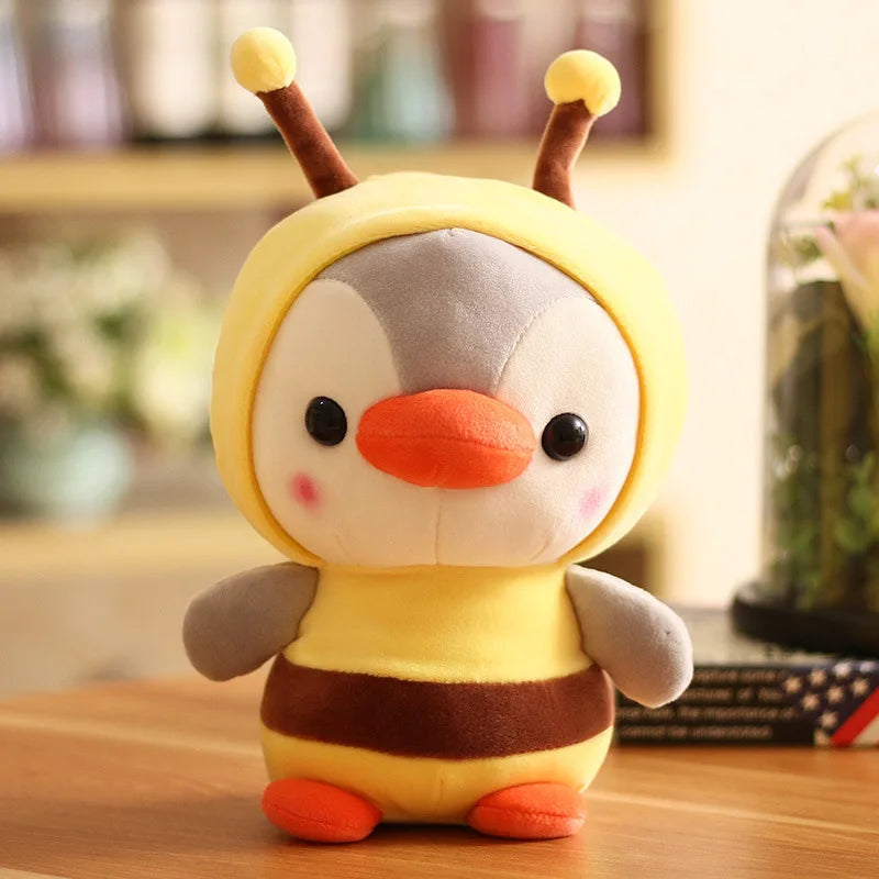 KTX-705875 Adorable Penguin Plush Toy - Customizable Kids Gift, Soft PP Cotton, 25cm Height
