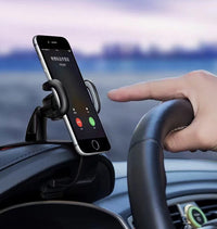 HKM-706259 360° Rotating Multifunctional Car Phone Holder for Dashboard and HUD Display