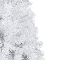 HKM-706323 7ft White Christmas Tree with 950 PVC Branches and Iron Base for Holiday Decor