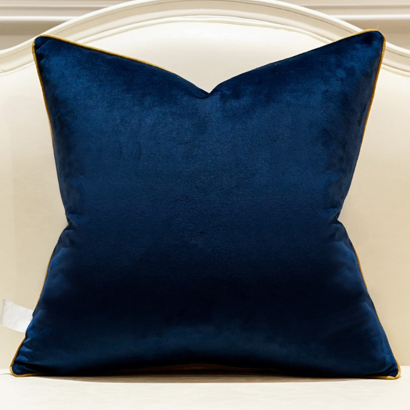 HKM-706323 Embroidered Plush Throw Pillow for Modern Sofa, Available in 45x45cm and 50x50cm