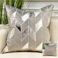 HKM-706323 Embroidered Plush Throw Pillow for Modern Sofa, Available in 45x45cm and 50x50cm