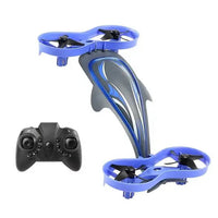 HKM-706451 3-in-1 Remote Control Quadcopter for Land, Air, and Water with 360° Stunt Rotation and LED Lights