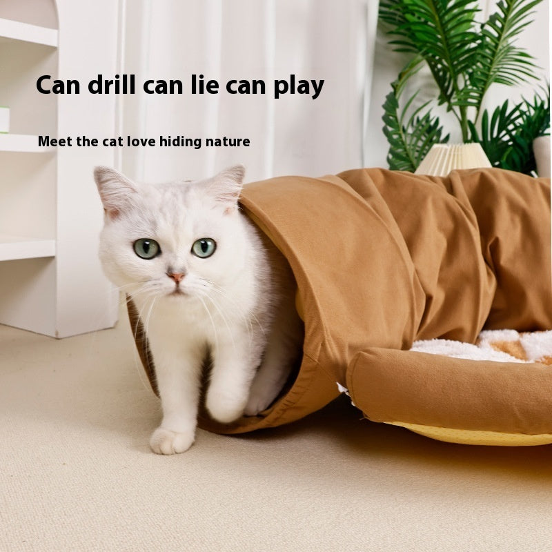 HKM-706579 Cat Nest Warm Cat Security Nest A Facility To Bore Toy
