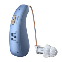 HKM-706707 USB Rechargeable Behind-the-Ear Hearing Aid with Volume Control and Sound Amplification