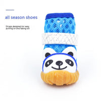HKM-706899 Breathable Mesh Dog Shoes – Soft and Comfortable, Available in Red, Blue, Pink