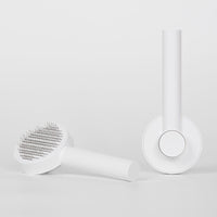 HKM-706963 Round Handle Self-Cleaning Pet Comb with Sticky Bead Massage Feature