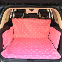 HKM-706963 Waterproof Pet Dog Car Seat Cover with Safety Belt and Hammock Design for Large and Medium Dogs