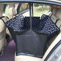 HKM-706963 Waterproof Pet Dog Car Seat Cover with Safety Belt and Hammock Design for Large and Medium Dogs