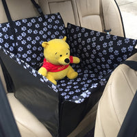 HKM-706963 Waterproof Pet Dog Car Seat Cover with Safety Belt and Hammock Design for Large and Medium Dogs