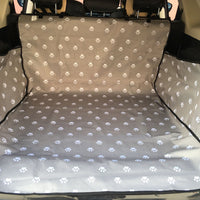 HKM-706963 Waterproof Pet Dog Car Seat Cover with Safety Belt and Hammock Design for Large and Medium Dogs