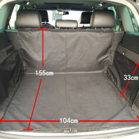 HKM-706963 Waterproof Pet Dog Car Seat Cover with Safety Belt and Hammock Design for Large and Medium Dogs