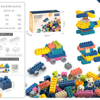 HKM-707027 DIY Snowflake Particle Building Block Set for Kids - Creative Educational Toy Ages 2 and Up