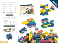 HKM-707027 DIY Snowflake Particle Building Block Set for Kids - Creative Educational Toy Ages 2 and Up