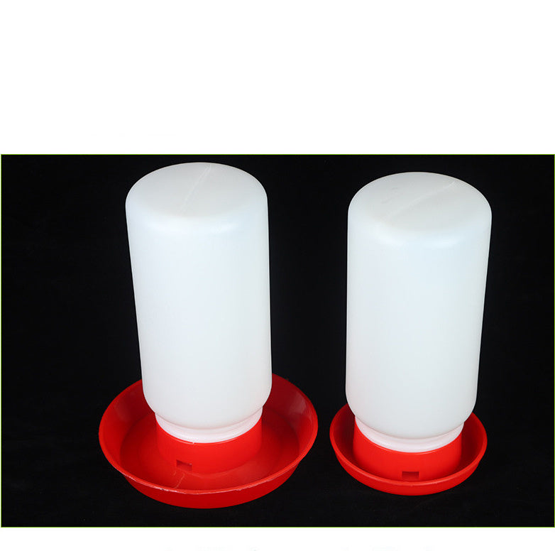 HKM-707283 Bird Water Bottle and Feeders Set for Pigeons - Includes Wide and Narrow Troughs