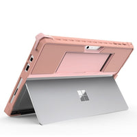 HKM-707283 Silicone Keyboard Protective Case for Surface Pro 4/5/6 - Durable TPU Cover in Rose Gold, Black, Silver Gray