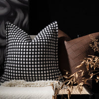 HKM-707411 Luxury Square Pillow Cushion Cover, 45x45cm, Blended Material, Various Colors Available