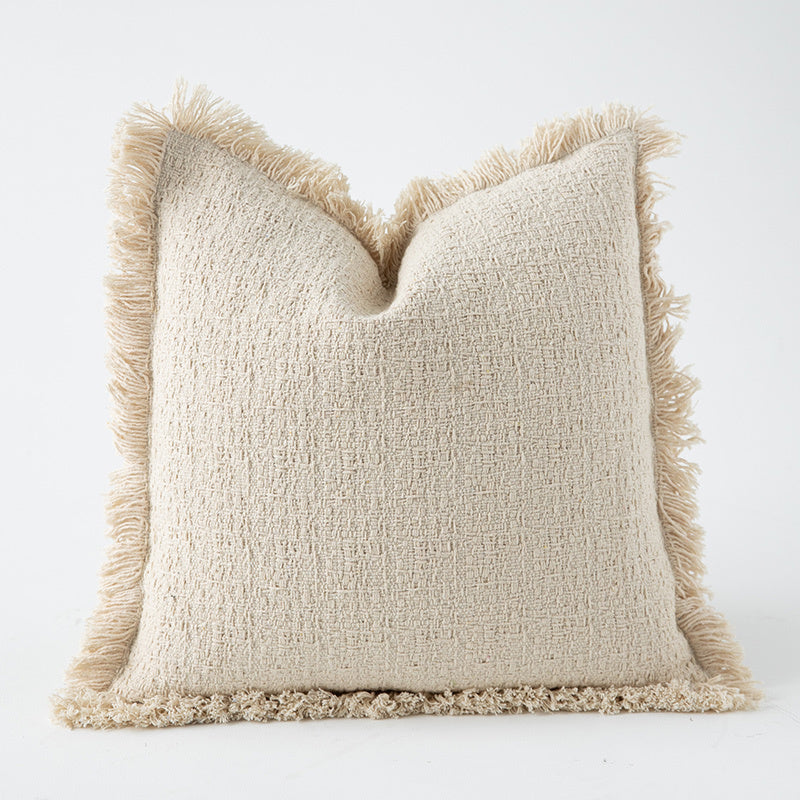 HKM-707411 Luxury Square Pillow Cushion Cover, 45x45cm, Blended Material, Various Colors Available