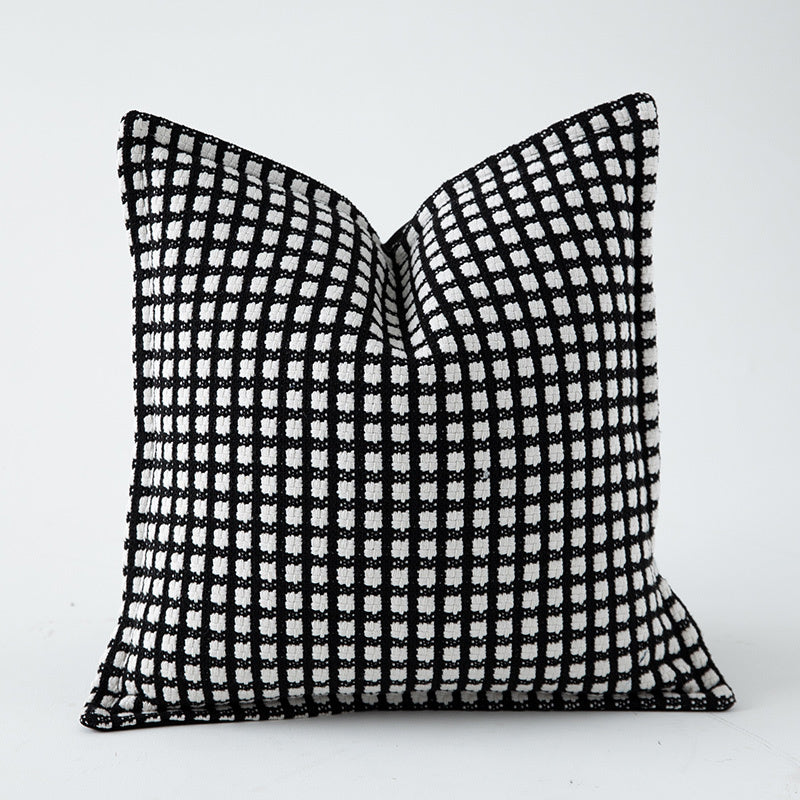 HKM-707411 Luxury Square Pillow Cushion Cover, 45x45cm, Blended Material, Various Colors Available