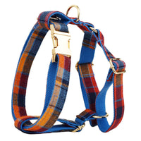 HKM-707539 Gentleman's Bow Tie Pet Collar Set - Stylish Cloth Dog Vest, Leash, Bow, and Ring - Multiple Sizes Available