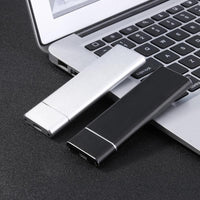 HKM-707539 M.2 NGFF SSD to USB Type C Mobile Hard Disk Enclosure, 2TB Capacity, Aluminum Case