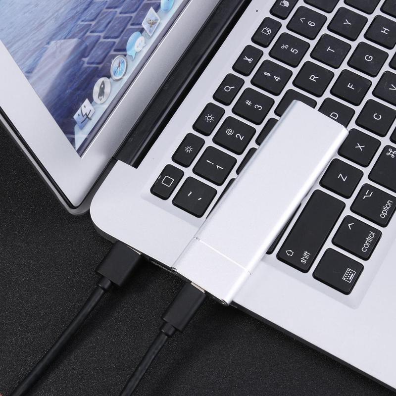 HKM-707539 M.2 NGFF SSD to USB Type C Mobile Hard Disk Enclosure, 2TB Capacity, Aluminum Case