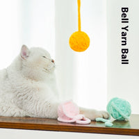 HKM-707795 Cat Large Funny Self-relief Toy Handmade Woolen Yarn Ball