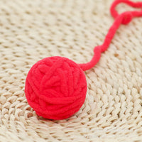 HKM-707795 Cat Large Funny Self-relief Toy Handmade Woolen Yarn Ball