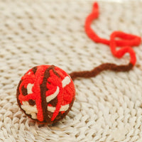 HKM-707795 Cat Large Funny Self-relief Toy Handmade Woolen Yarn Ball