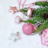 HKM-707795 Creative Christmas Tree Pendant Ornament Set - 90 Unique Decorative Balls in Box