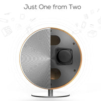HKM-708051 Wooden Bluetooth 4.2 Wireless Subwoofer Speaker with USB Connection, 2x3W Output Power
