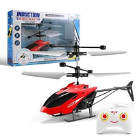 HKM-708179 2.4G RC Helicopter with Hover Function and Emergency Stop - 2 Channel Remote Control Indoor/Outdoor Toy for Kids