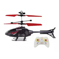HKM-708179 2.4G RC Helicopter with Hover Function and Emergency Stop - 2 Channel Remote Control Indoor/Outdoor Toy for Kids