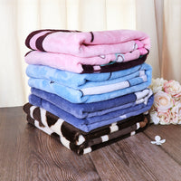 HKM-708179 Cat Foot Pad with Pure White, Burgundy, and Blue Footprints - Available in 100x70cm and 70x60cm Sizes