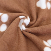 HKM-708179 Cat Foot Pad with Pure White, Burgundy, and Blue Footprints - Available in 100x70cm and 70x60cm Sizes