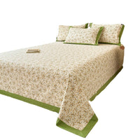 HKM-708179 Floral Pattern Pure Cotton Bed Sheet for Single Beds - Various Sizes Available