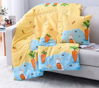HKM-708179 Multifunctional Cartoon Pillow Quilt for Office Naps - 40x40 cm, Various Designs