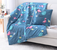 HKM-708179 Multifunctional Cartoon Pillow Quilt for Office Naps - 40x40 cm, Various Designs