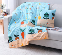 HKM-708179 Multifunctional Cartoon Pillow Quilt for Office Naps - 40x40 cm, Various Designs