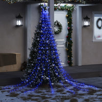 HKM-708307 Warm White LED Christmas Tree Lights with 320 Lights, 375 cm Length, 8 Lighting Modes