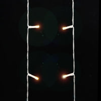 HKM-708307 Warm White LED Christmas Tree Lights with 320 Lights, 375 cm Length, 8 Lighting Modes
