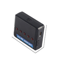 HKM-708371 Smart USB Charger for 3.7V Lithium Batteries - 5-Port Charging Hub