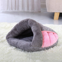 HKM-708883 Soft and Warm Cat Bed Comfortable Indoor Pet House for Smal