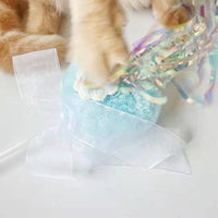 HKM-708947 Plush Love Tassel Funny Cat Stick Toy